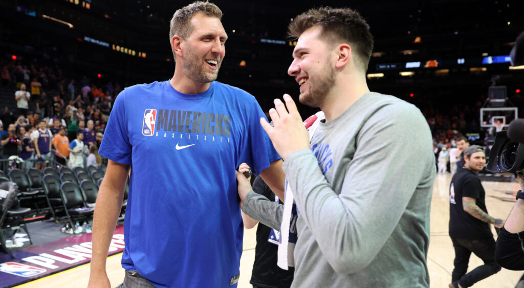 Luka Doncic regrets for having brief time with Dirk Nowitzki