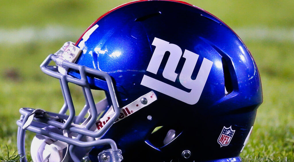 New York Giants helmet