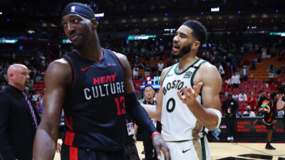 Jayson Tatum gets clowned by Bam Adebayo