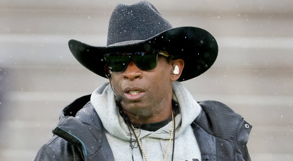 Deion Sanders in cowboy hat