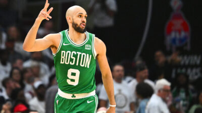 Derrick White reflects on Celtics' NBA finals race