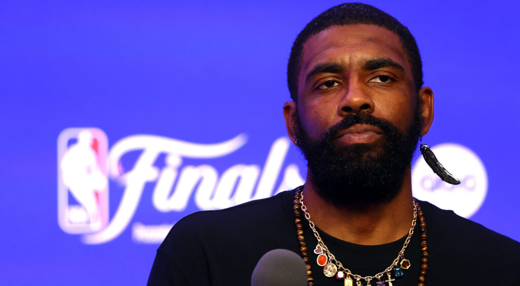 Social media clowns Kyrie Irving