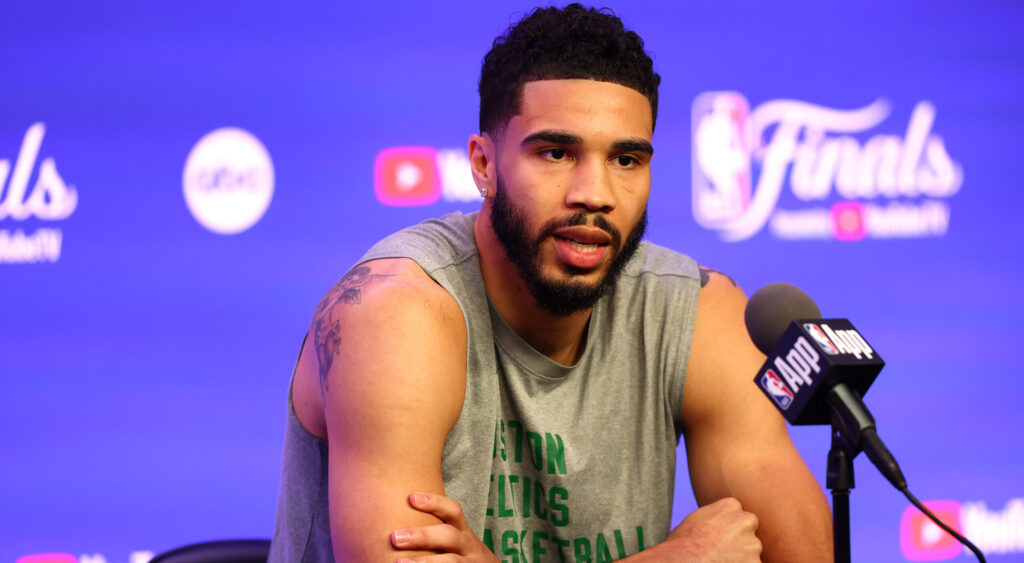 Jayson Tatum fires back at media