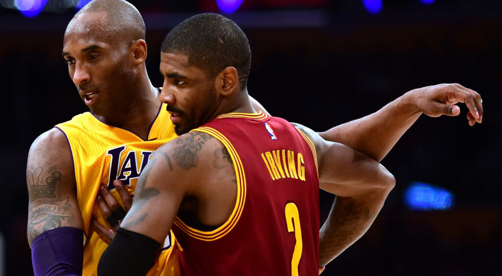 Kyrie Irving honors Kobe Bryant