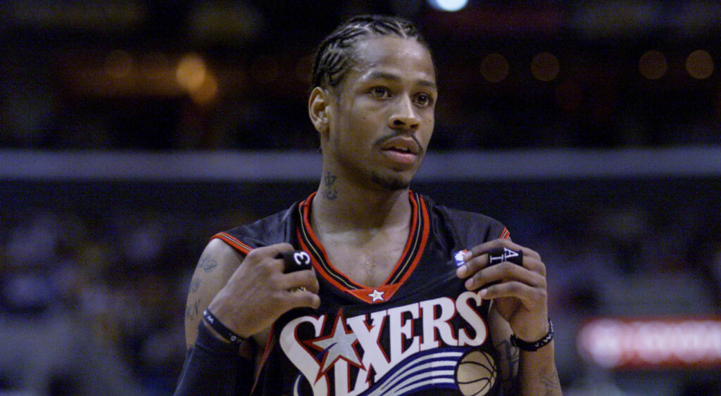 Allen Iverson's iconic NBA finals performance