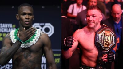 Israel Adesanya and Dricus Du Plessis