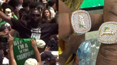 Jaylen Brown lost his ring