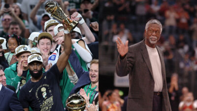 Jaylen Brown talks about Bill Russell