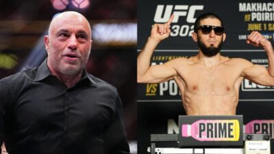 Joe Rogan and Islam Makhachev