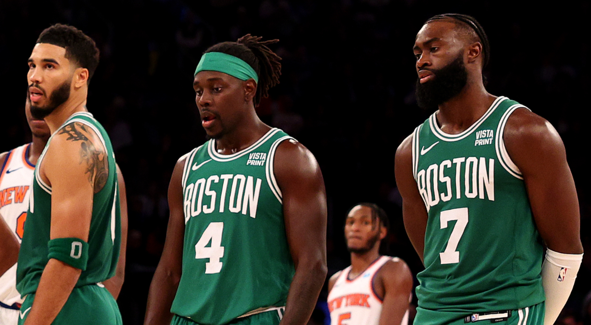 Jrue Holiday Applauds Jayson Tatum And Jaylen Brown's Unified Triumph ...