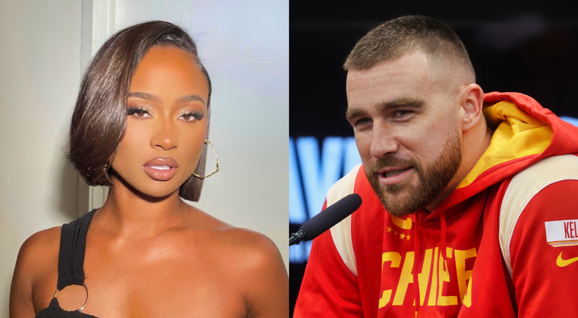 Travis Kelce Leaked Video with Ex Kayla Nicole on Beach Resurfaces, Fans  Defend Him - BVM Sports