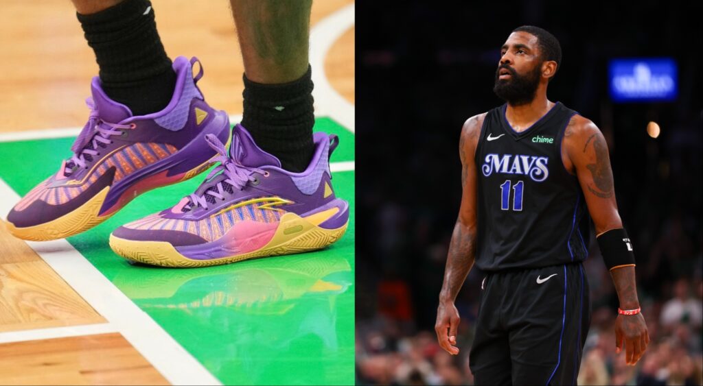 Kyrie Irving Steps Onto the Court in Style With KAI 1 Speed “Twin Flame” for Game 1