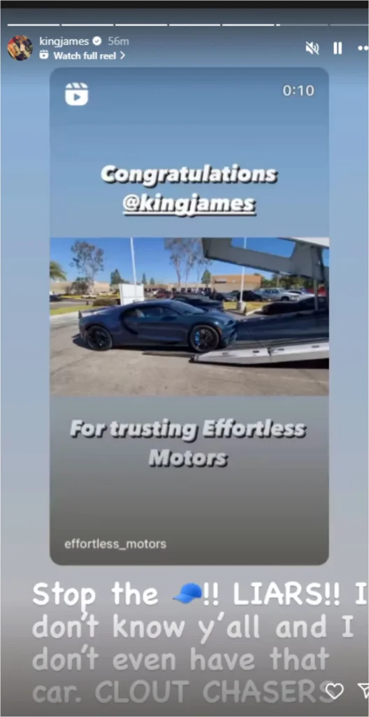 LeBron James Exposes Auto Dealership Scams Against Unauthorized Use of His Name