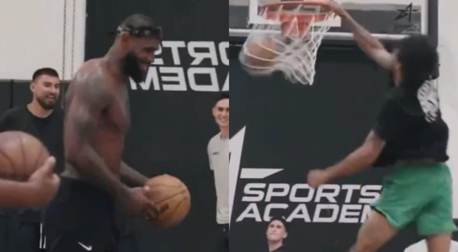 VIDEO: LeBron James and Obi Toppin Were Dropping Jaws With Gravity ...