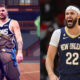 Larry Nance Jr. reacts to Doncic art