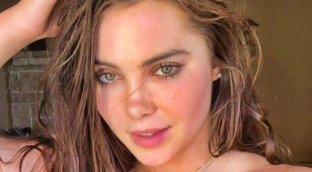 McKayla Maroney poses for the camera.