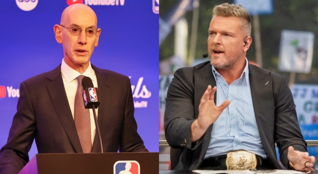 NBA Commissioner Adam Silver Claps Back at Pat McAfee’s Shocking Derogatory Comment About Caitlin Clark