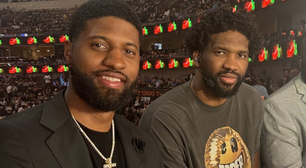 NBA Podcaster Unveils Joel Embiid’s Strategic Broadcast Maneuver for Recruiting Paul George