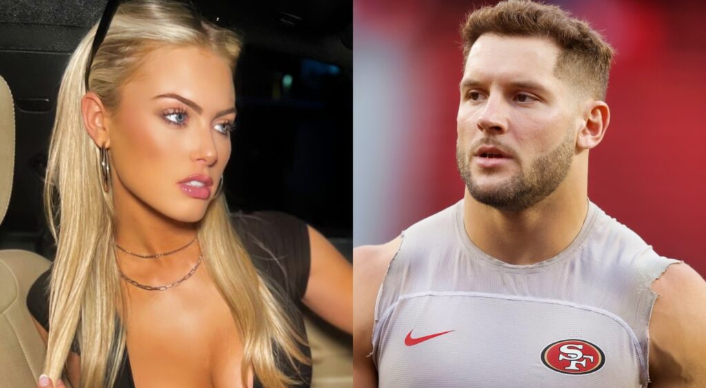 Nick Bosa’s Ex-Girlfriend Jenna Berman Shares ‘Thirst Trap’ Red Bikini ...