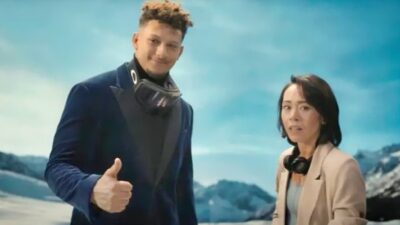 Patrick Mahomes in Coors Ad