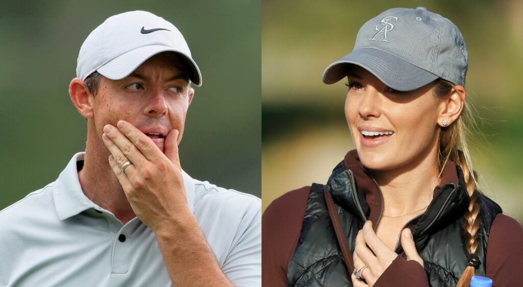 Rory McIlroy and Erica Stoll