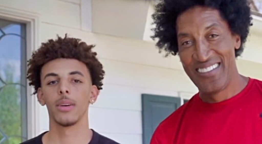 Scottie Pippen and Justin Pippen spend day together