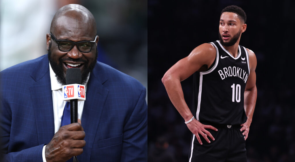 Shaquille O'Neal takes dig at Ben Simmons