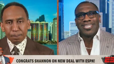 Stephen A. Smith and Shannon Sharpe on First Take