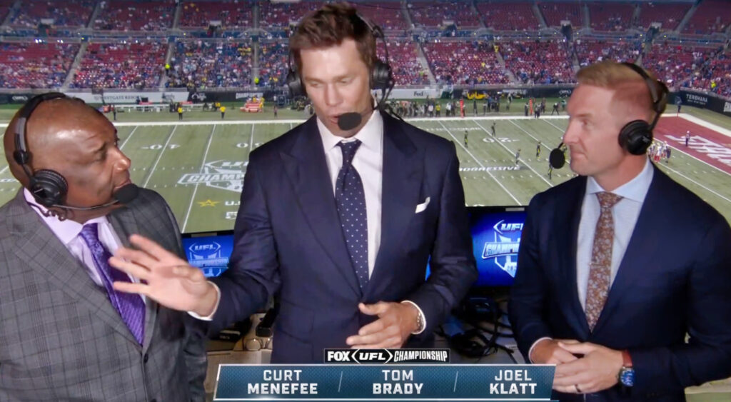 Tom Brady broadcasting for FOX