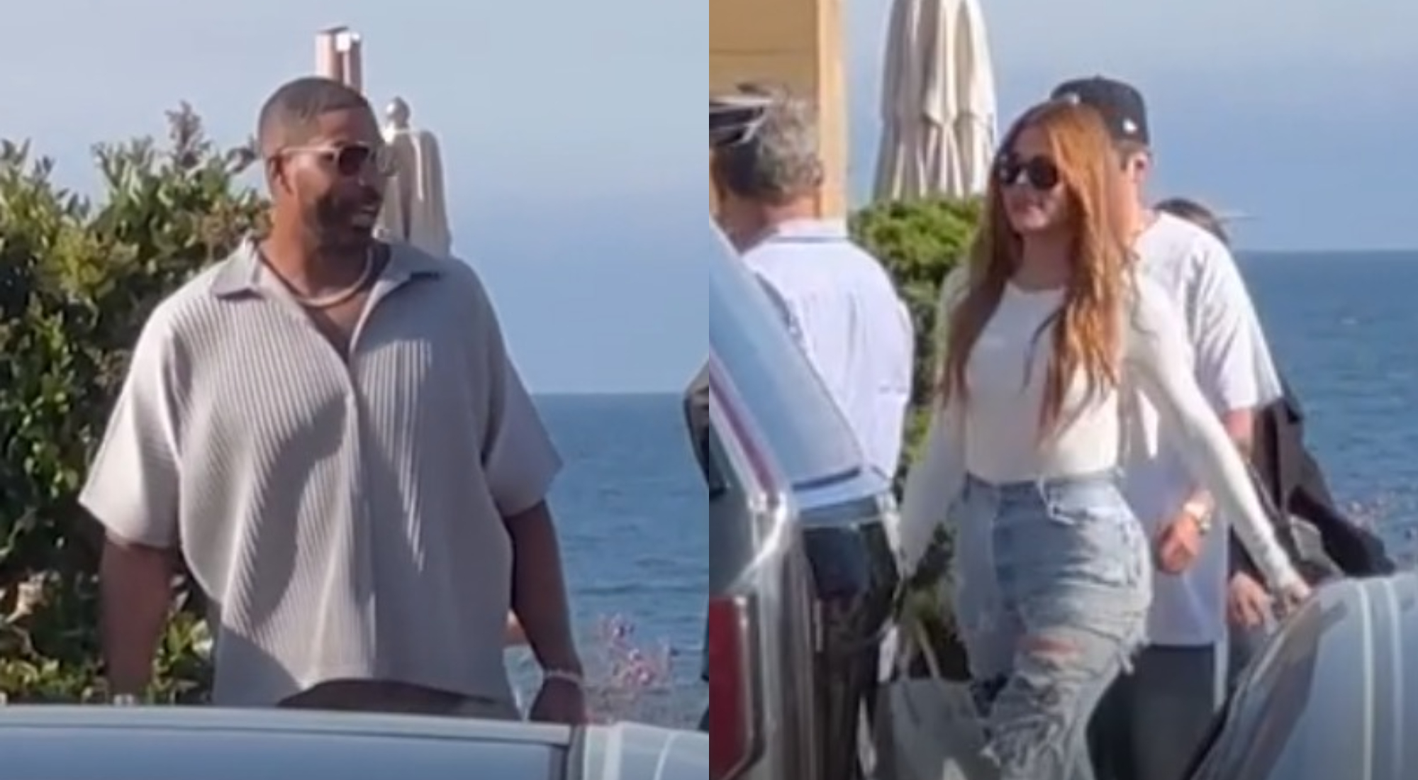 VIDEO: Khloe Kardashian And Tristan Thompson Spotted Meeting Up For ...