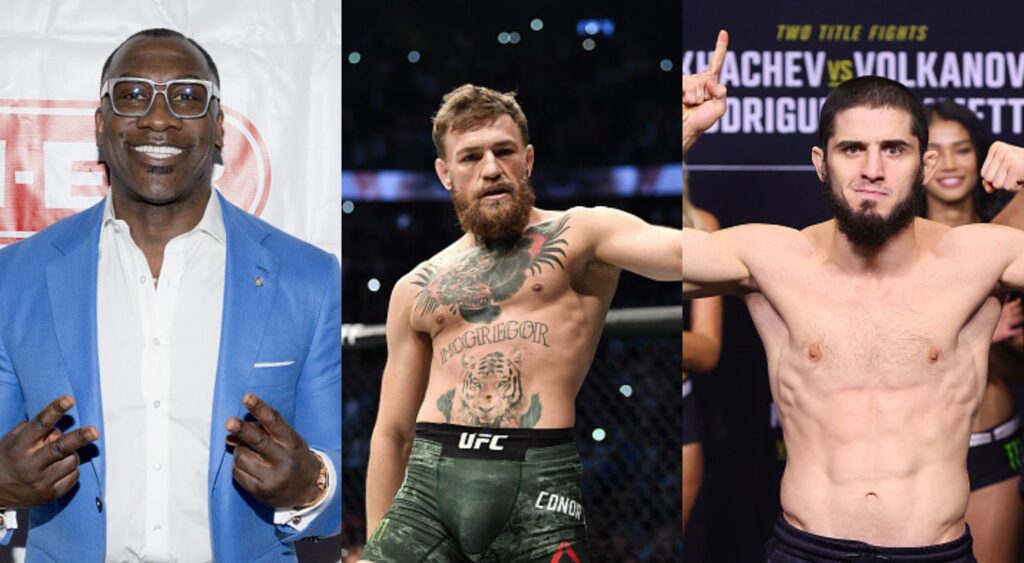 Shannon Sharpe, Conor McGregor, and Islam Makhachev