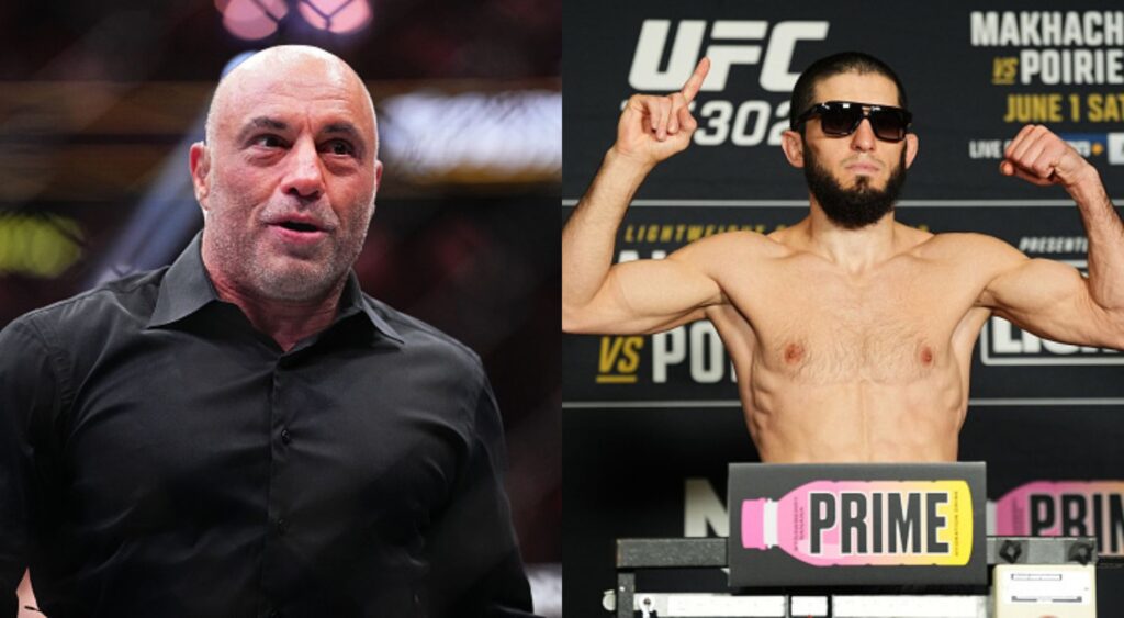 Joe Rogan and Islam Makhachev