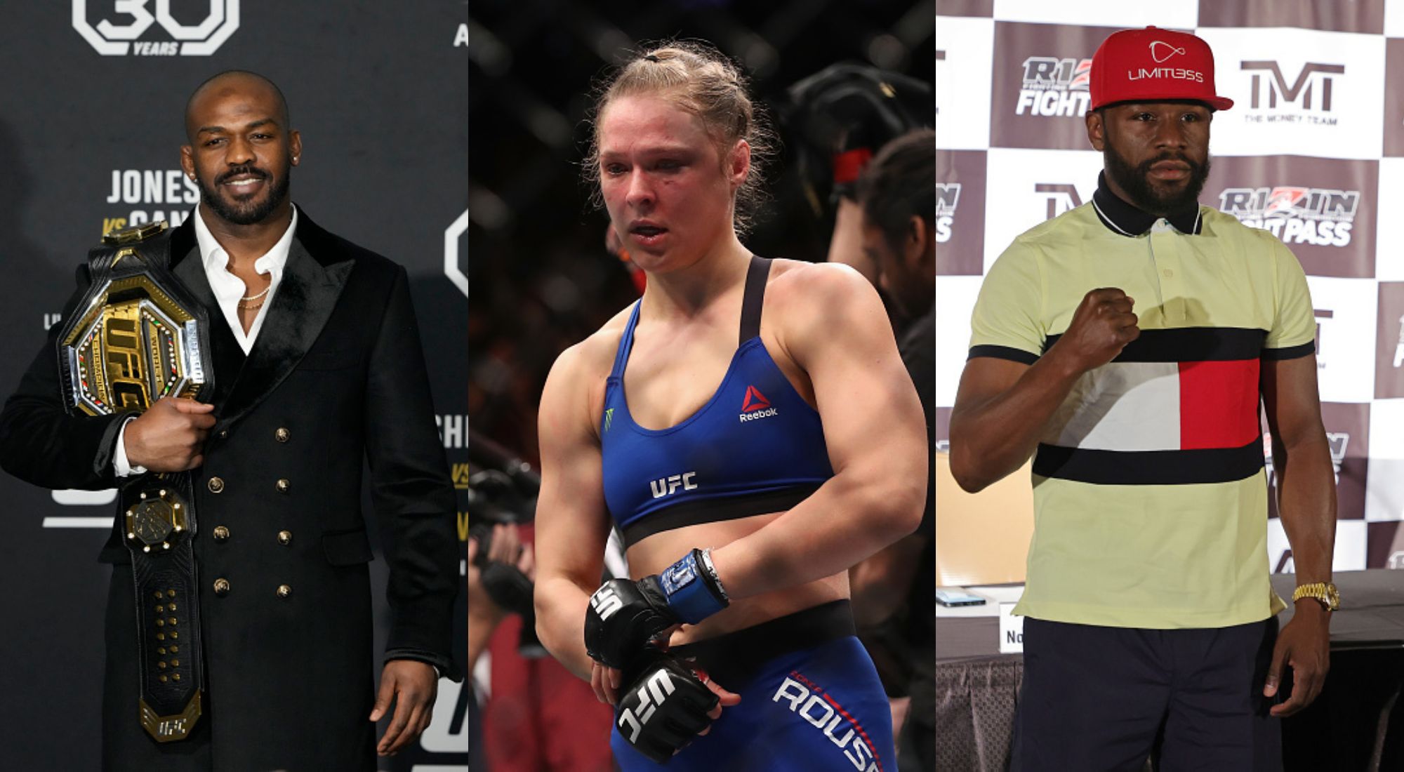 Jon Jones Once Predicted Ronda Rousey Would Defeat Floyd Mayweather in ...