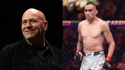 Dana White and Tony Ferguson