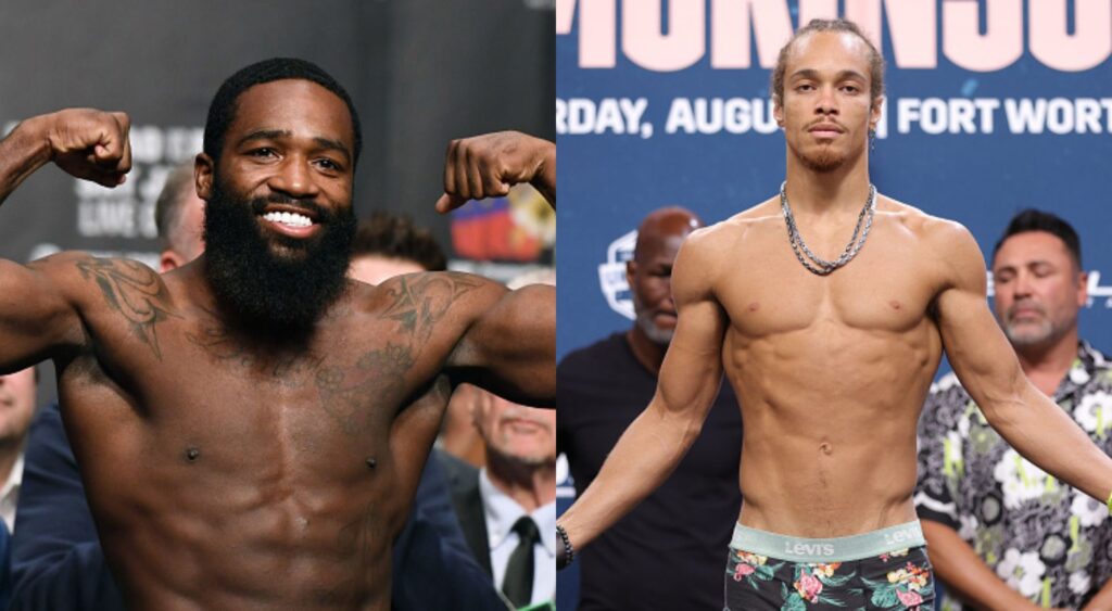 Aidrien Broner and Blair Cobbs 