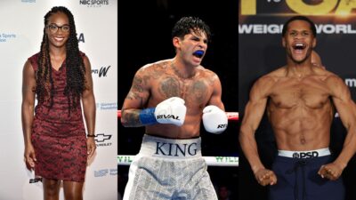 Claressa Shields, Ryan Garcia, and Devin Haney