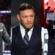 Bruce Buffer, Conor McGregor, and Michael Chandler