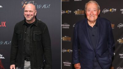 Dana White and Bob Arum