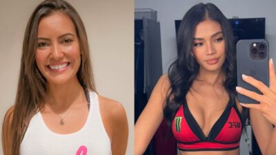 Luciana Andrade and Red Dela Cruz host UFC 302