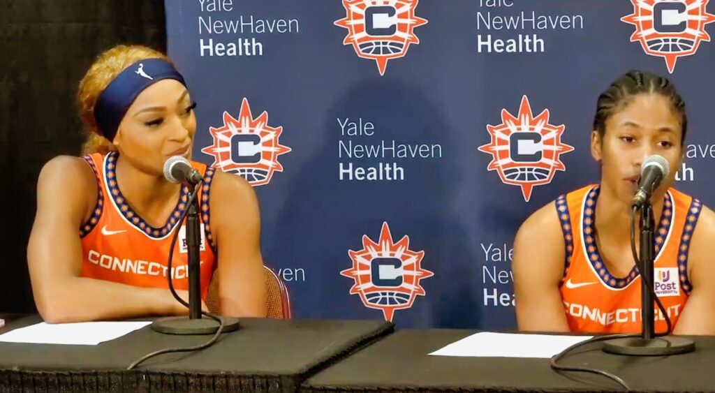 VIDEO: Connecticut Sun Star Openly Taunted Caitlin Clark After Blowout Victory