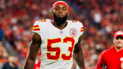 BJ Thompson in Chiefs uniform