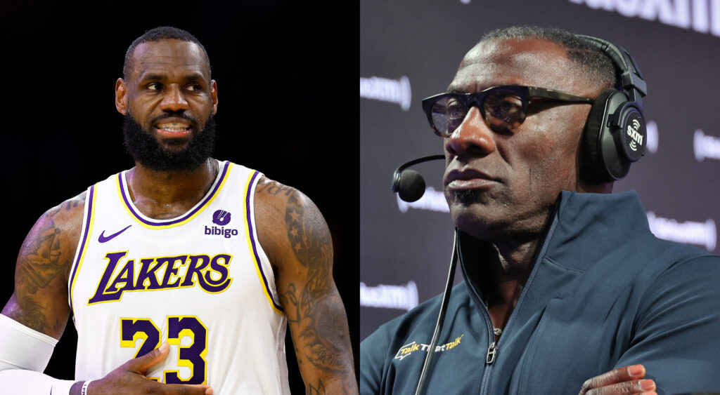 Shannon Sharpe reacts to LeBron James unfollowing