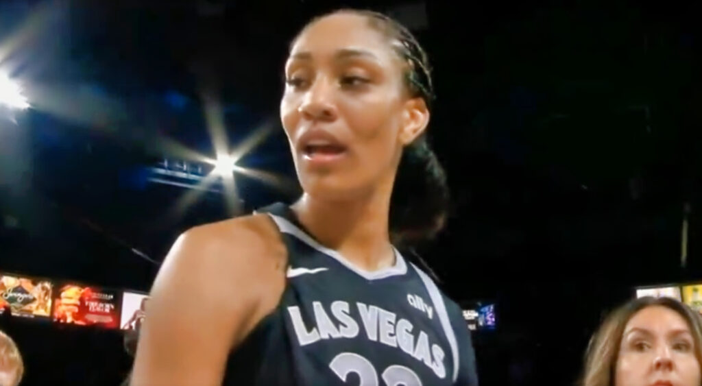 VIDEO: Aces Star A’ja Wilson Was Caught On Camera Destroying Her ...