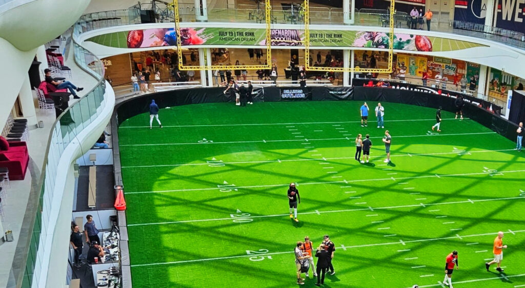 VIDEO: AFL Arena Bowl Was Played Inside A New Jersey Mall In Amazing ...