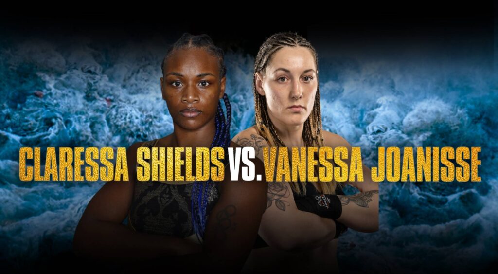 Claressa Shields vs Vanessa Lepage-Joanisse fight poster