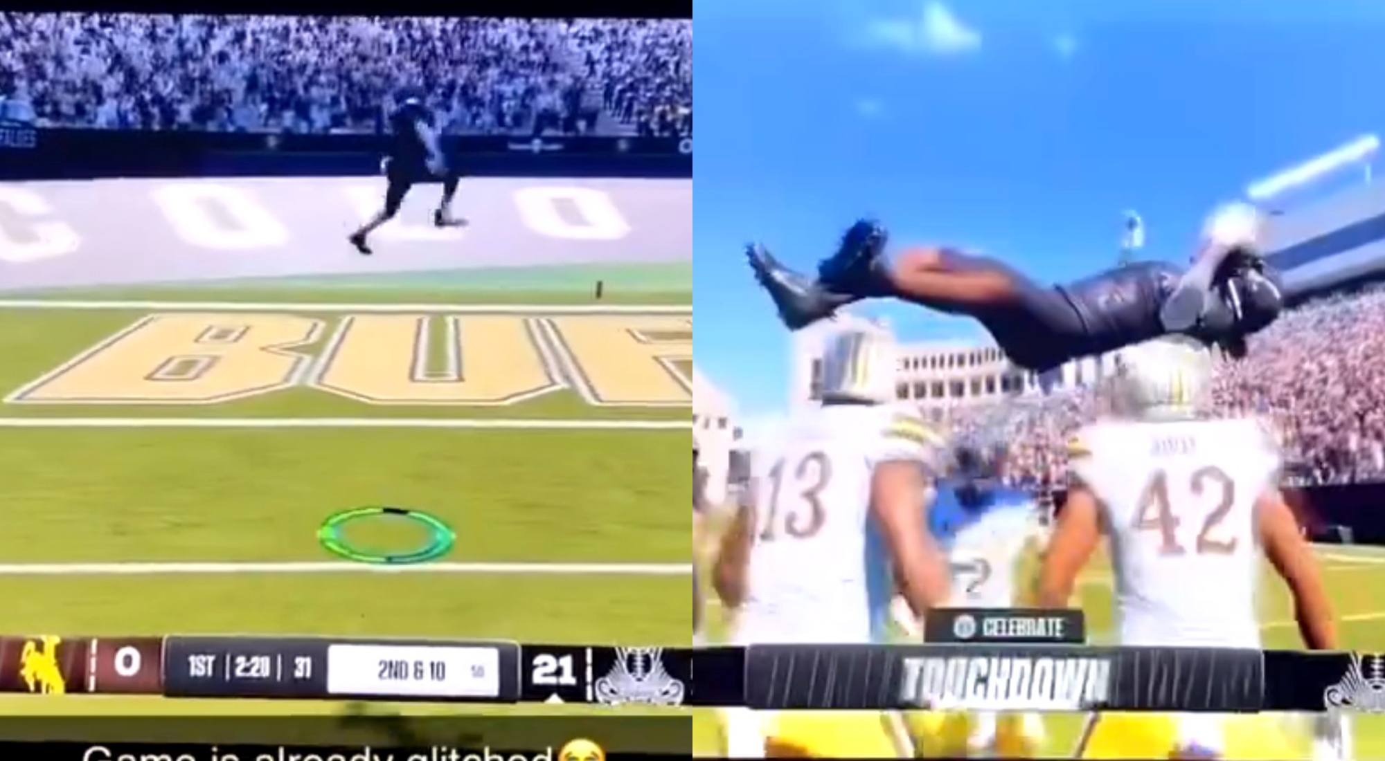 EA Sports College Football 25 glitch