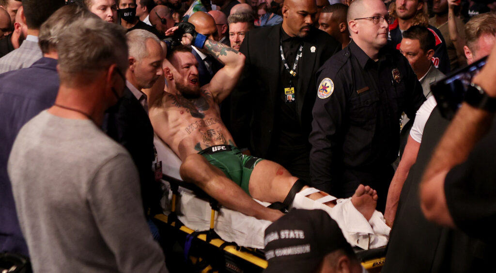 Conor McGregor recovered from toe injury