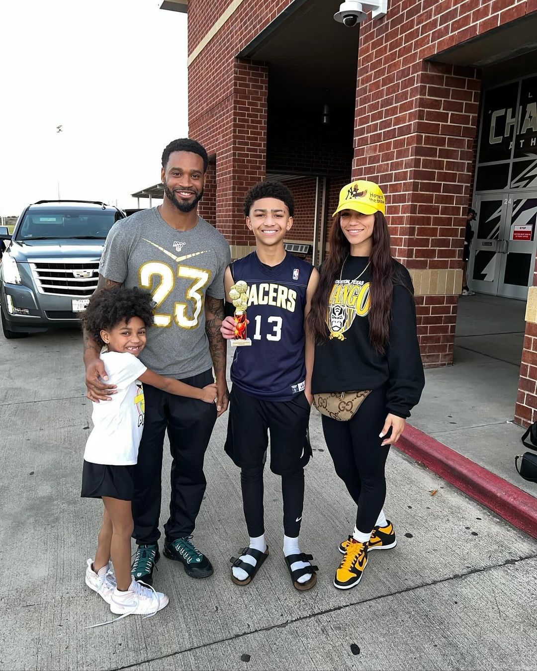 Darius Slay With His Family