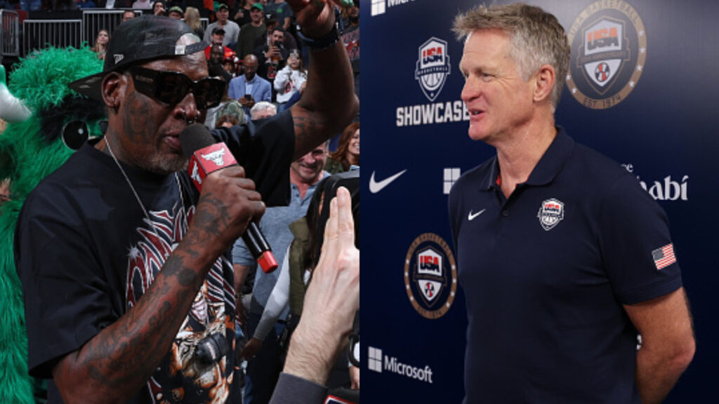 Dennis Rodman, Steve Kerr