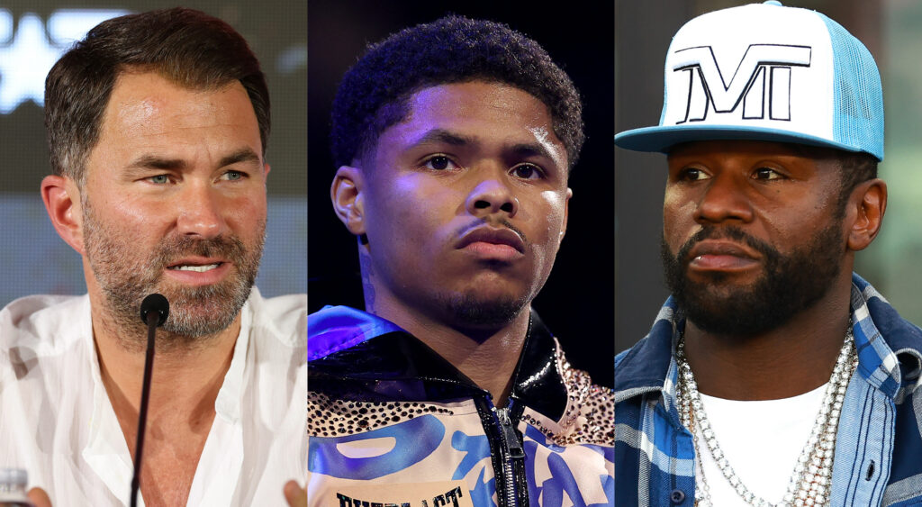 Shakur Stevenson Considers Floyd Mayweather and Eddie Hearn as Next Potential Promoter